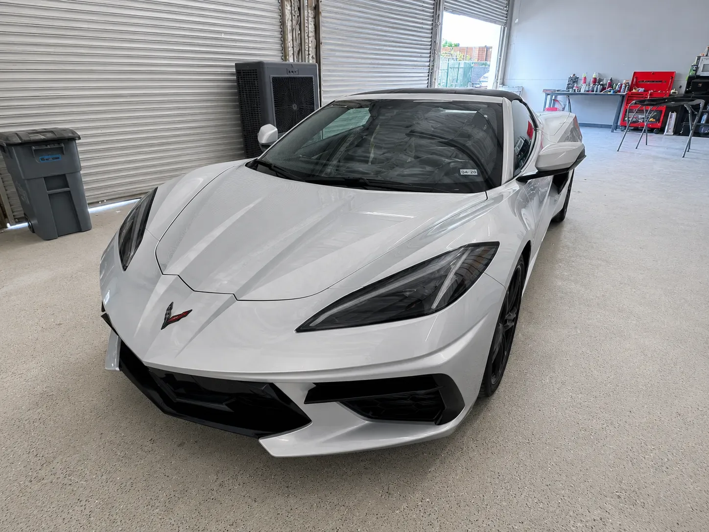 Corvette finished after repair at Westway Collision Center in Carrollton, TX
